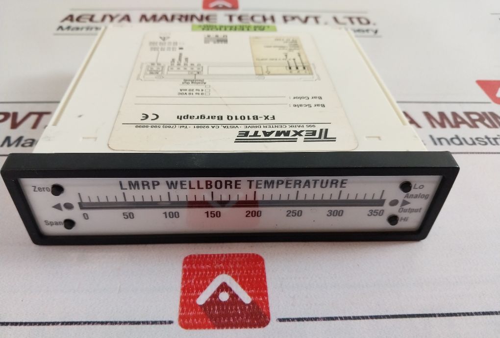 Texmate Fx-b101Q Bargraph Manifold Pressure I-process 0-350