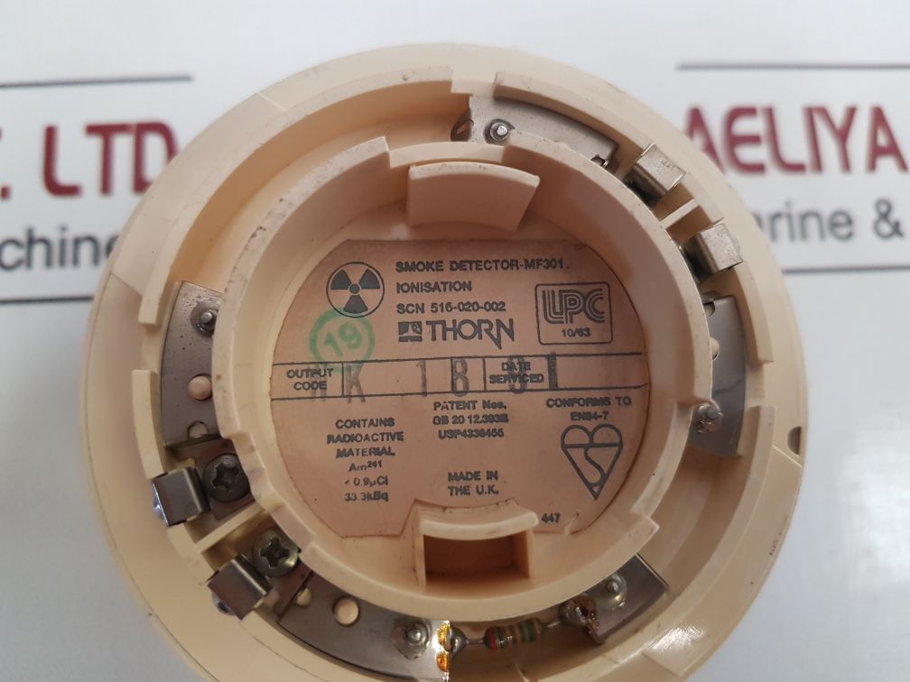 Thorn Mf301 Smoke Detector