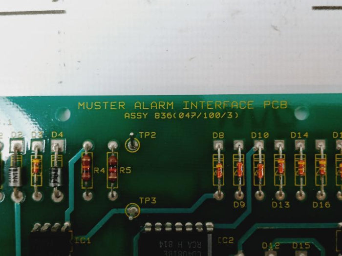 Thorn 836 (047/100/3) Muster Alarm Interface Pcb Card