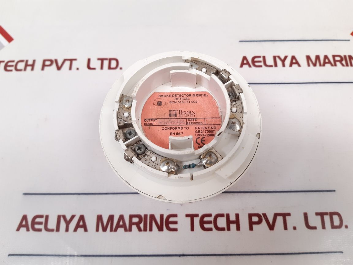 Thorn Security Mr 501 Ex Optical Smoke Sensor