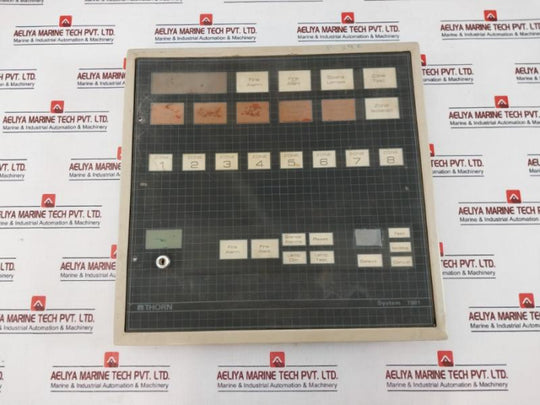 Thorn T881 Fire Alarm System Front Panel