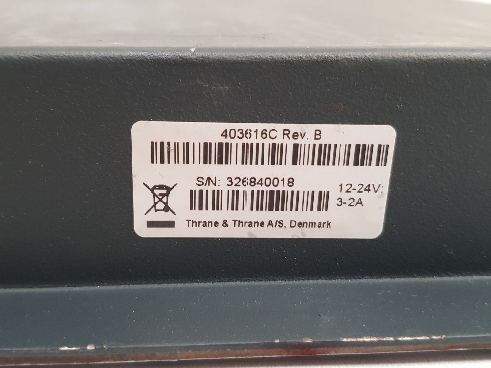 Thrane & thrane 403616c rev.b interconnection box