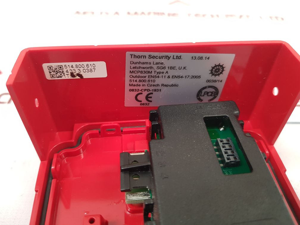 Tyco Mcp830M Manual Call Point