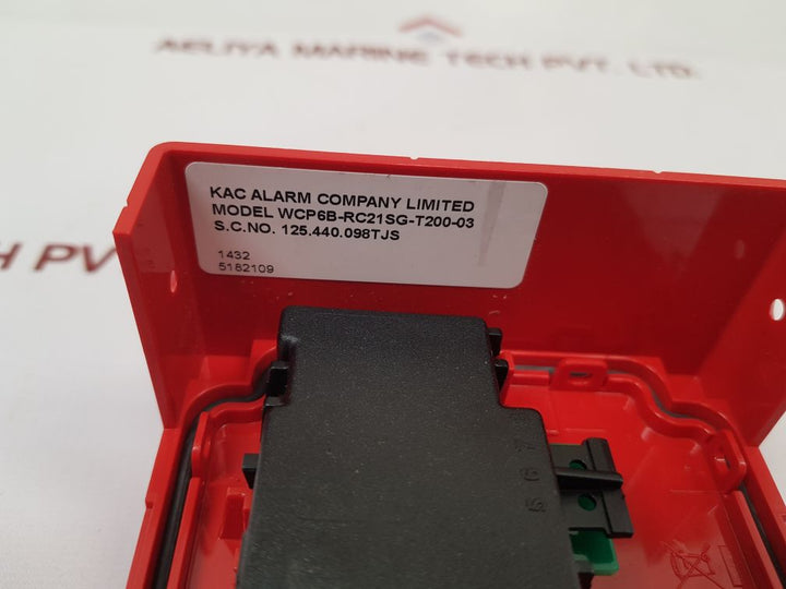 Tyco Mcp830M Manual Call Point