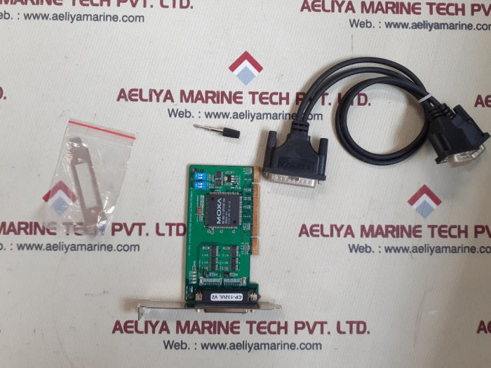 Moxa cp-132 ul 2-port rs-422/485 pci board w/cable