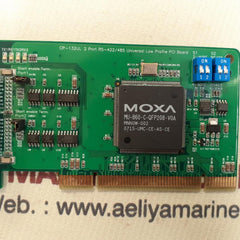 Moxa cp-132 ul 2-port rs-422/485 pci board w/cable