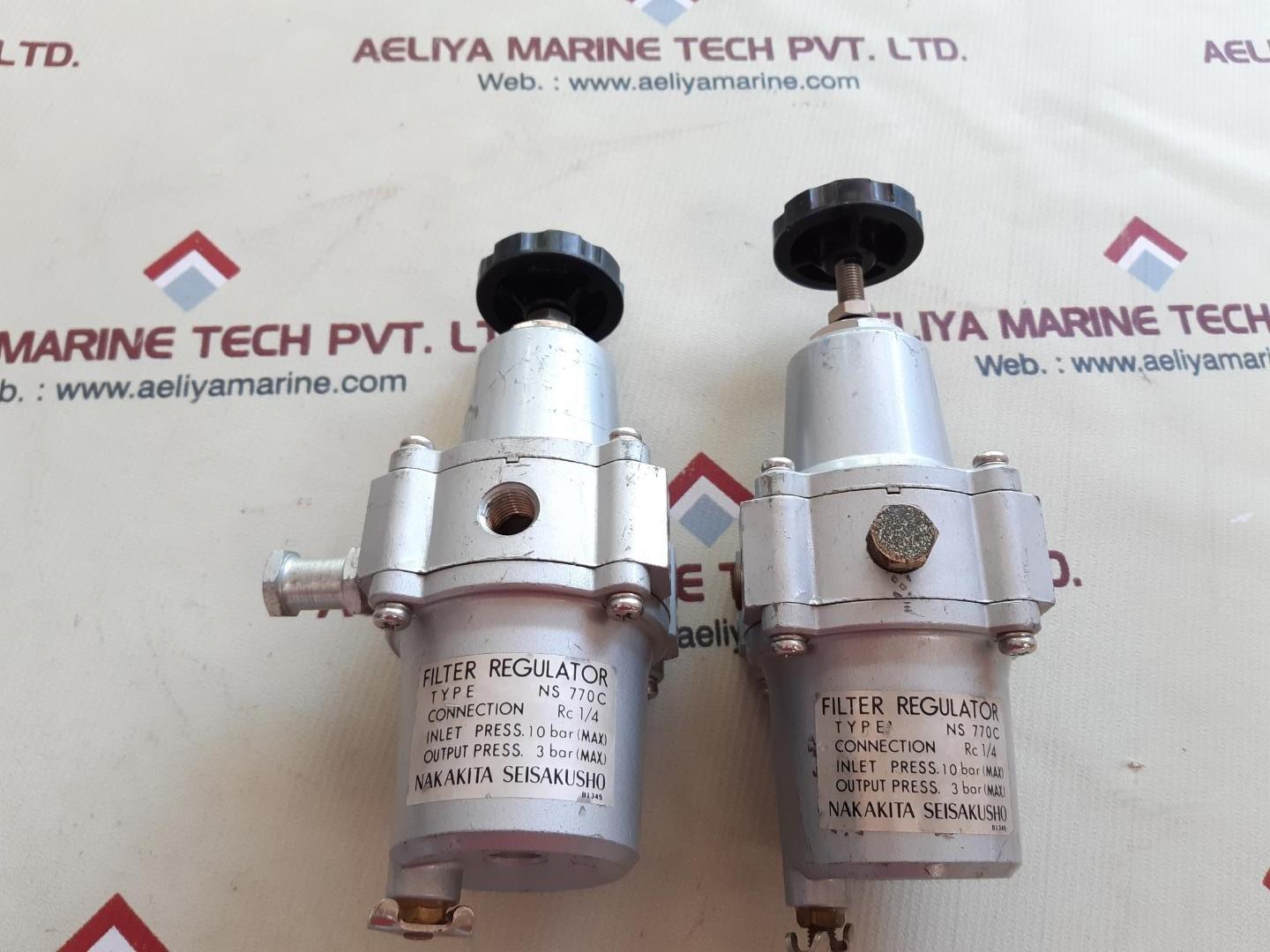 Nakakita seisakusho ns 770c filter regulator