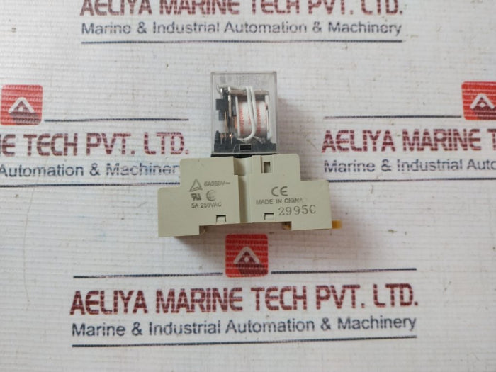 Titcha Hh54P Relay With Base 5A 240Vac