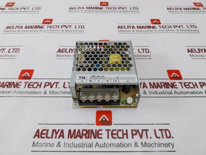 Tni Controls Lrs-60-24 Switch Mode Power Supply, 24V 2.5A