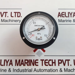 Toako -0.1 To 1.5 Mpa Compound Gauge