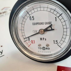 Toako -0.1 To 1.5 Mpa Compound Gauge