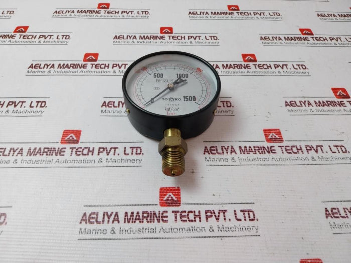 Toako 0-1500 KGF/CM² Pressure Gauge 0-1500 bar