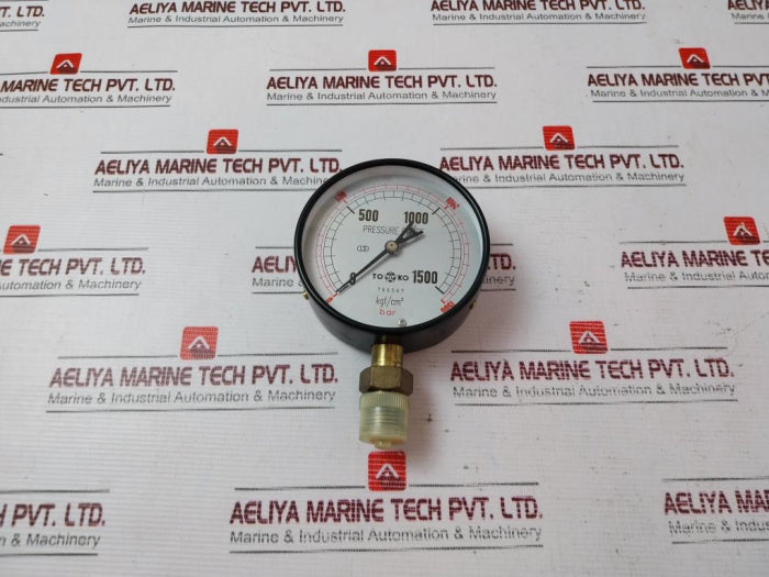 Toako 0-1500 KGF/CM² Pressure Gauge 0-1500 bar