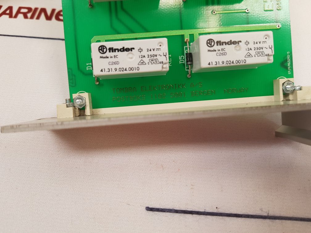 Tombra Elektronikk E5383 Relay Card New