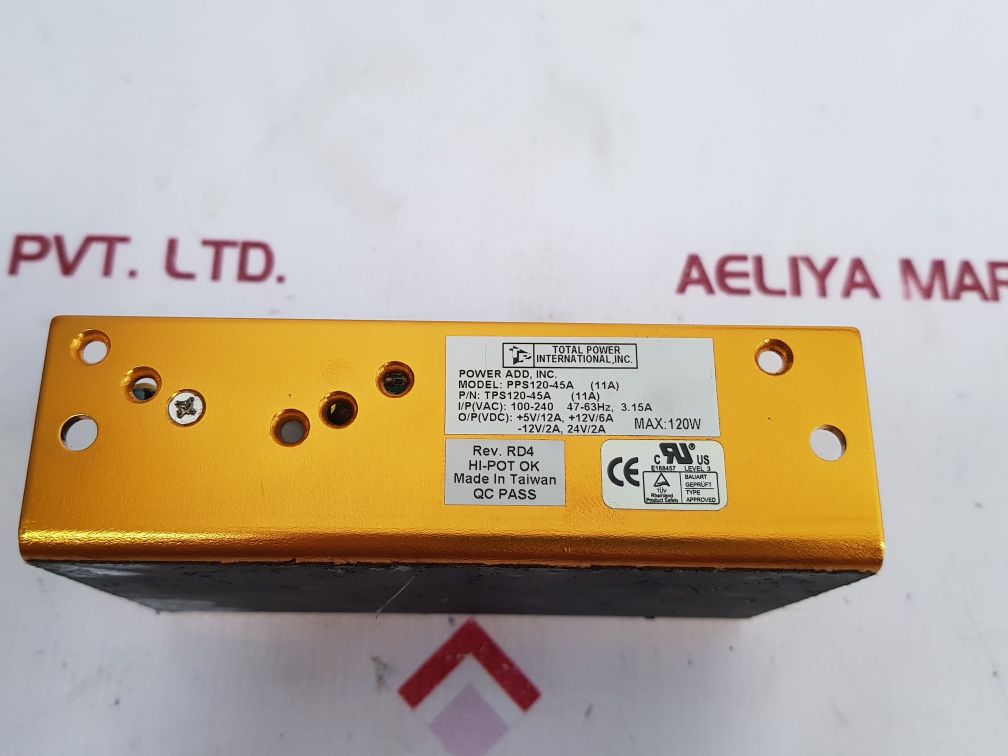 Total Power International Power Supply Pps120-45A