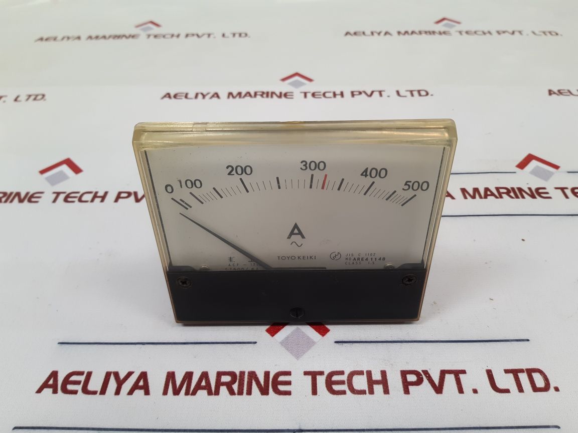 Toyo Keiki Acf-12Nb Ammeter 0-500A