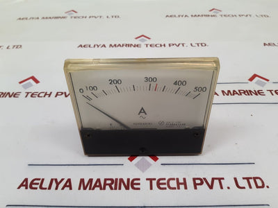 Toyo Keiki Acf-12Nb Ammeter 0-500A