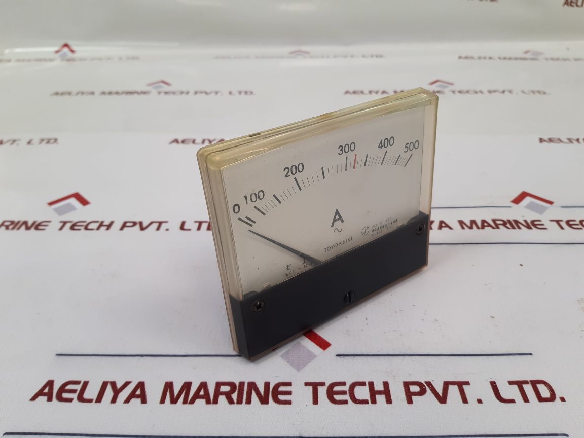Toyo Keiki Acf-12Nb Ammeter 0-500A