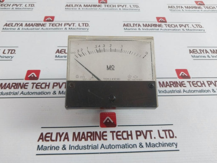 Toyo Keiki Dcf-10 Panel Meter Nh-456-1