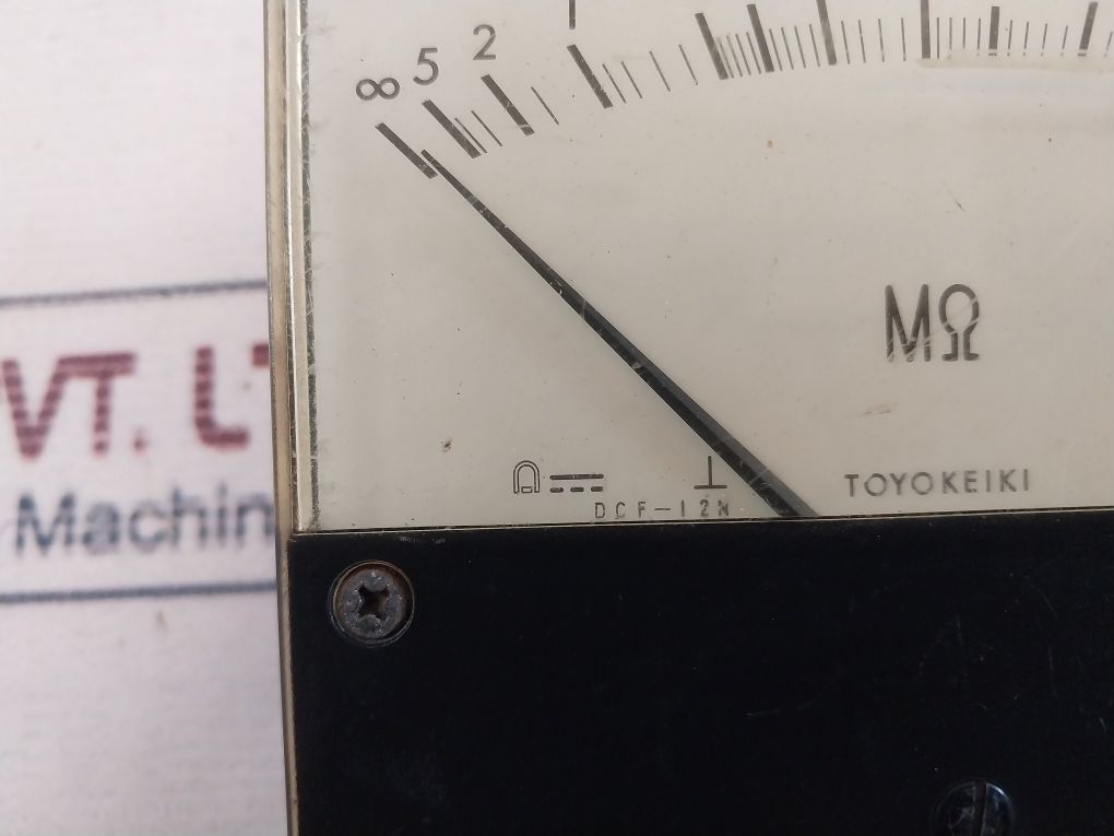 Toyo Keiki Dcf-12N Ohm Meter Nj903245