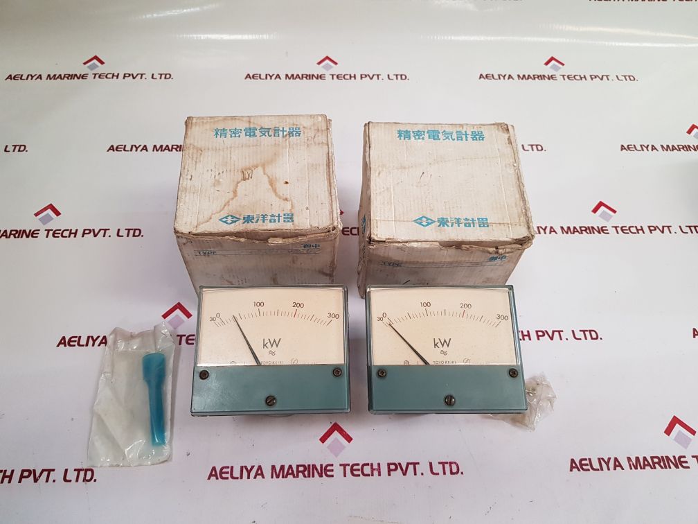 Toyo keiki ecf -12n kilowatt meter 0-300 kw~