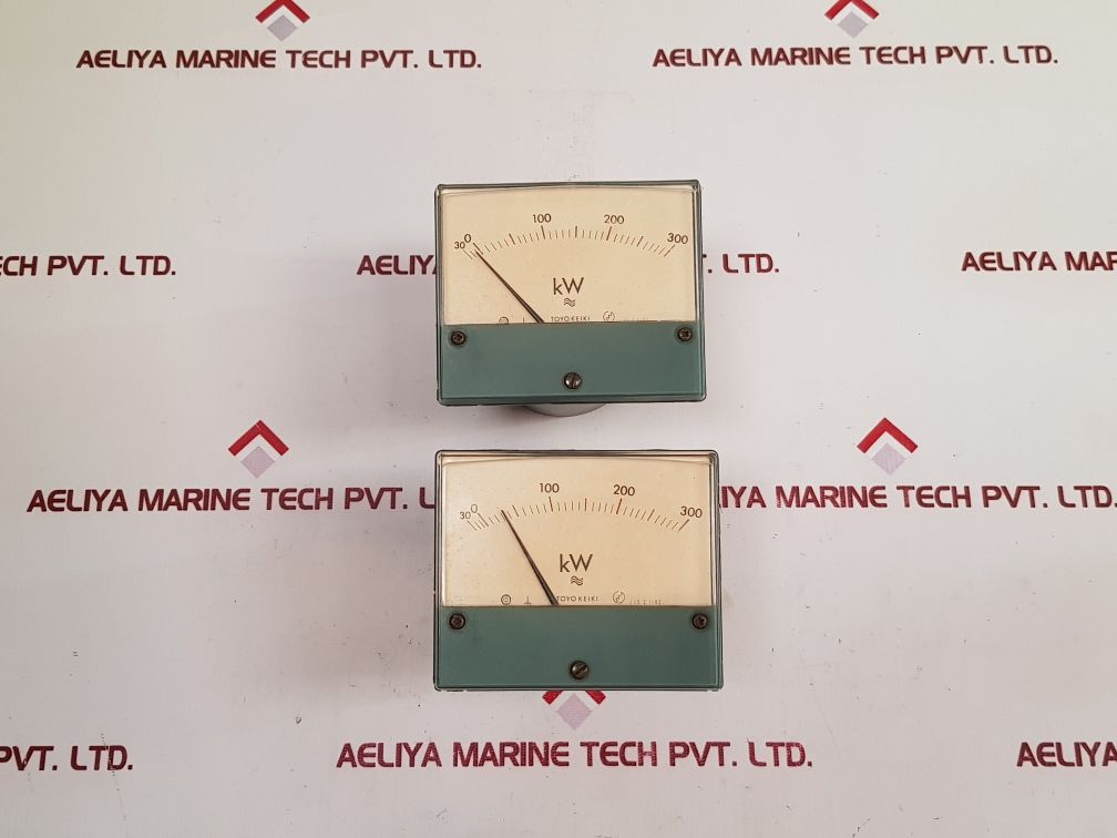 Toyo Keiki Ecf -12N Precision Electric Meter 30-0-300 Kw