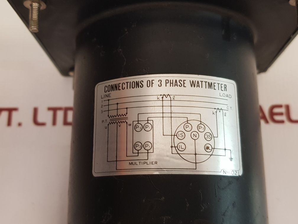 Toyo Keiki Ecf -12N Precision Electric Meter 30-0-300 Kw