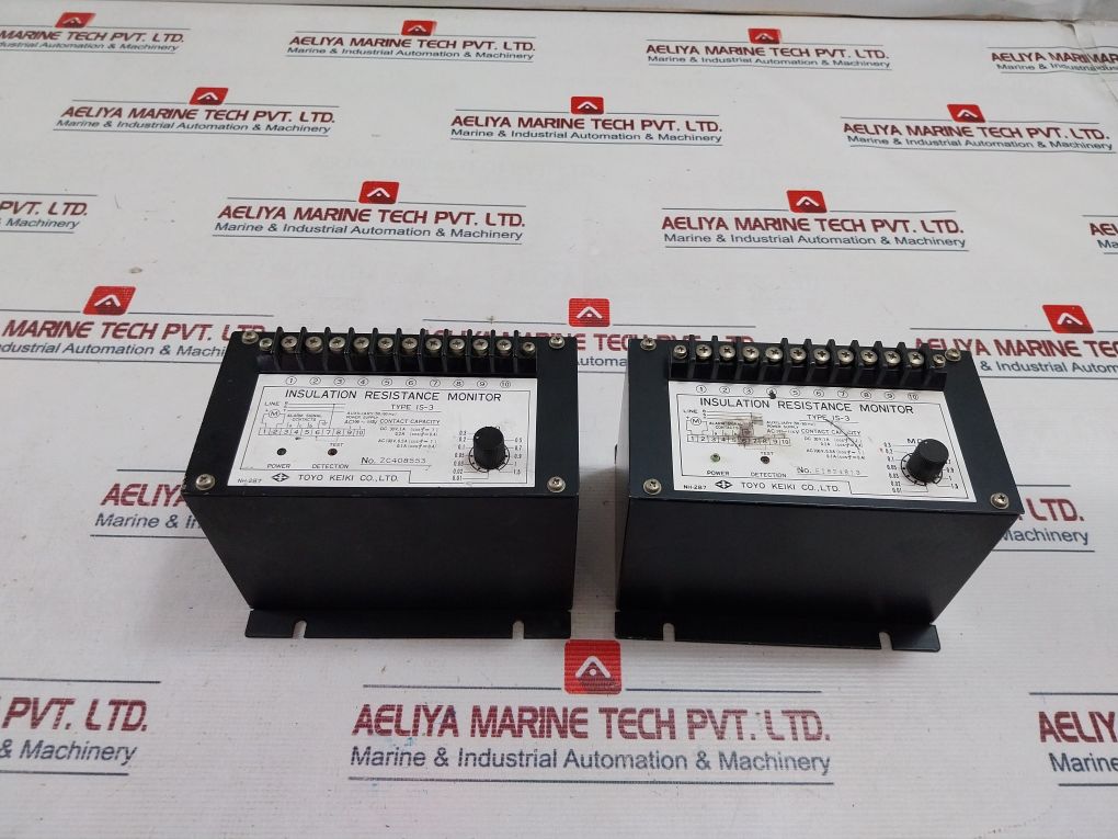 Toyo Keiki Is-3 Insulation Resistance Monitor 50/60Hz Ac 100-115V