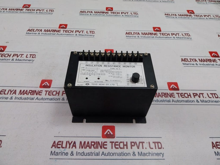 Toyo Keiki Is-3 Insulation Resistance Monitor 50/60Hz Ac 100-115V
