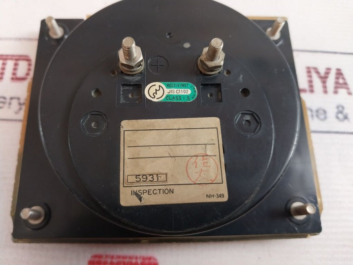 Toyo Keiki Jis C1102 X1000 Rpm Analog Panel Meter 0-20