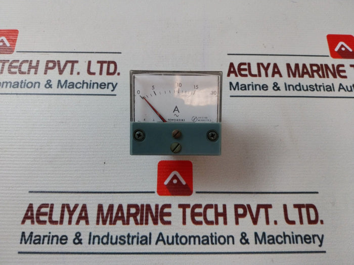 Toyo Keiki Jis C 1102 Current Meter 0-30A