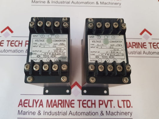 Toyo Keiki Vl-it Voltage Converter