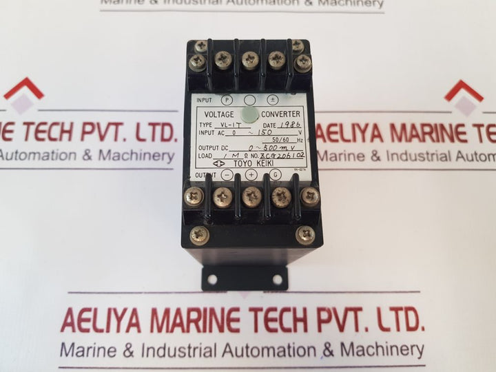 Toyo Keiki Vl-it Voltage Converter