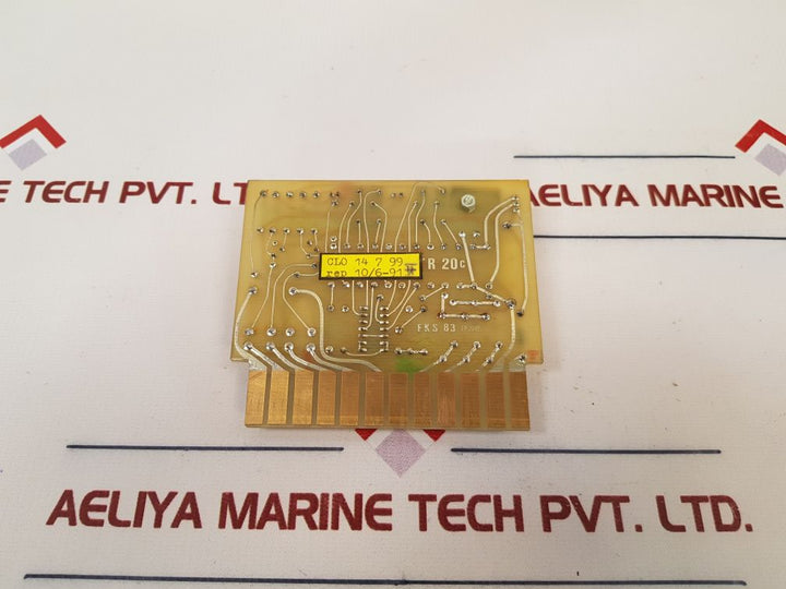 Tr 20(C) Relay Print Card Fks 83