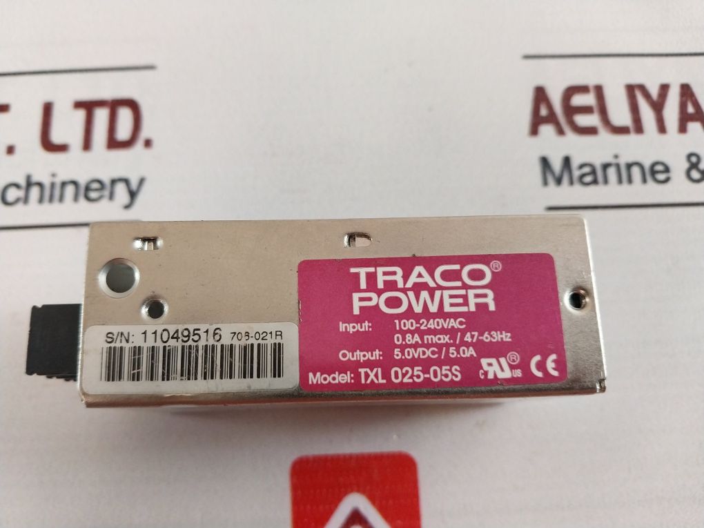 Traco Power Txl 025-05S Power Supply 100-240Vac