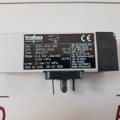 Trafag Picostat 9B4.3377 Pressure Switch 250V Ac 6(1)A