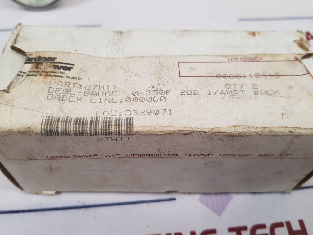 Trend Cr2011E Pressure Gauge 27H11