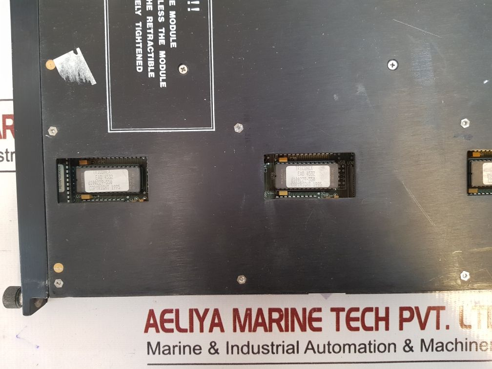 Triconex 3805E Analog Output Module 6100229-550 (Not Working)