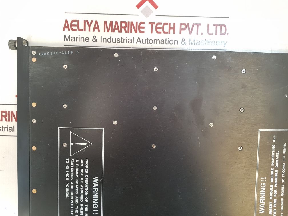 Triconex 3805E Analog Output Module 6100229-550