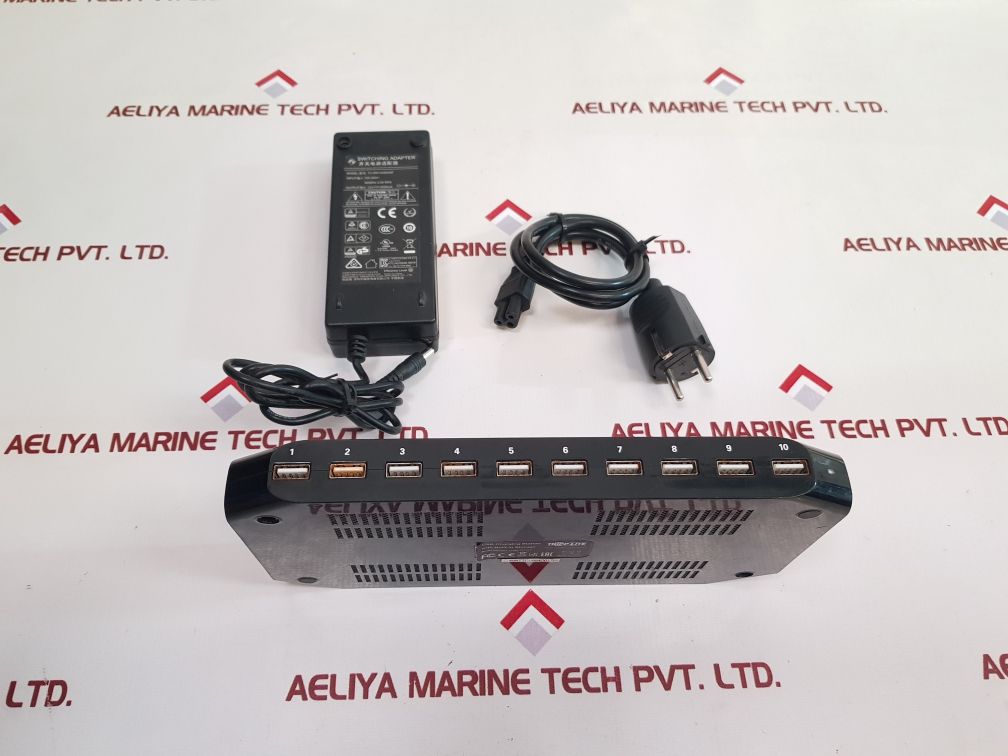 Tripp-lite U280-010-st Usb Charging Station With Fj-sw1208000F Switching Adapter