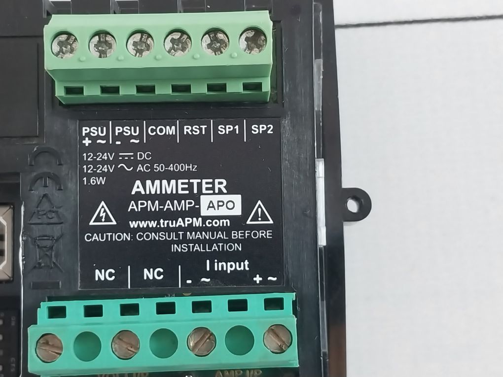 Trumeter Apm-amp-apo Digit Panel Meter 24V Dc 50-400Hz