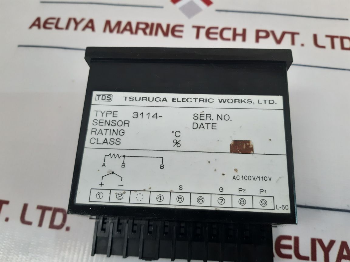 Tsuruga Electric 3114 Panel Meter
