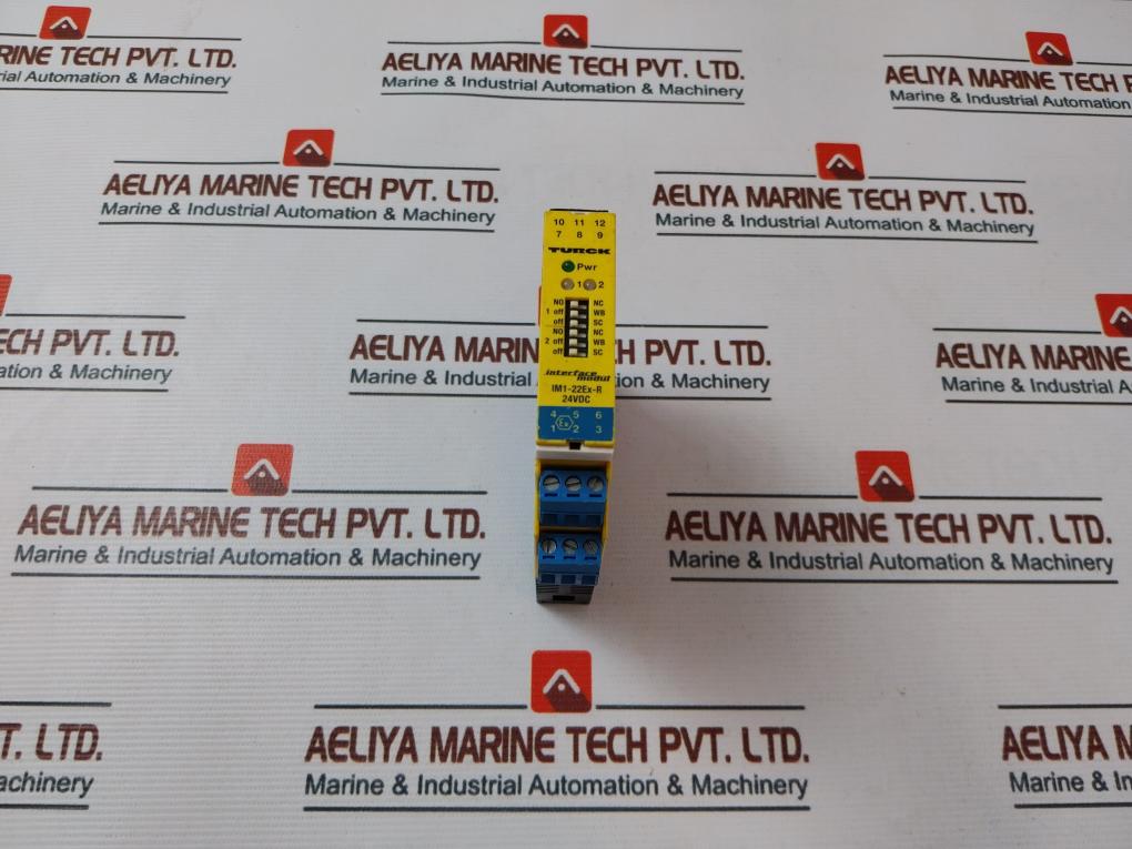 Turck Im1-22Ex-r/24Vdc Switching Amplifier 250 Vac 2A