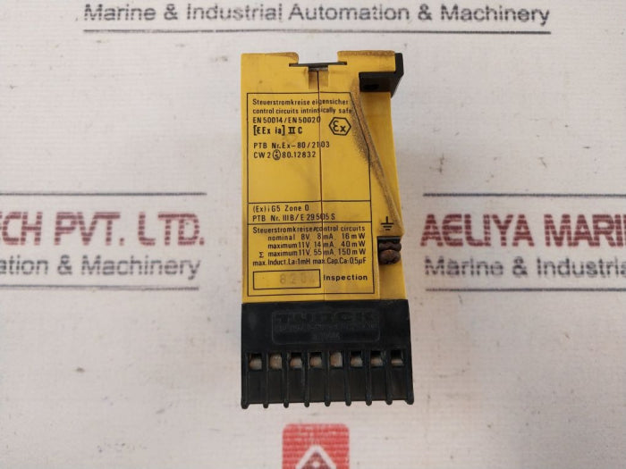 Turck Ms1-22 Ex0-r Multi Safe Switching Amplifier- Relay Dc 60V, 0.5A Ac250V, 4A