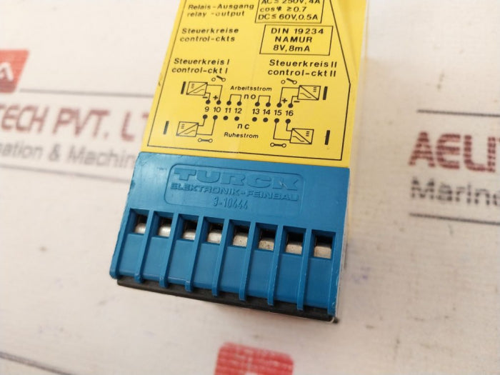 Turck Ms1-22 Exo-r Multi Safe Switching Amplifier Relay 220-240Vac 50-60Hz 4A