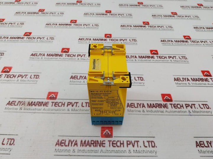 Turck Ms 13-22 Exo-r Multi Safe Amplifier-relay 24 Vdc Ac 250V, 4A