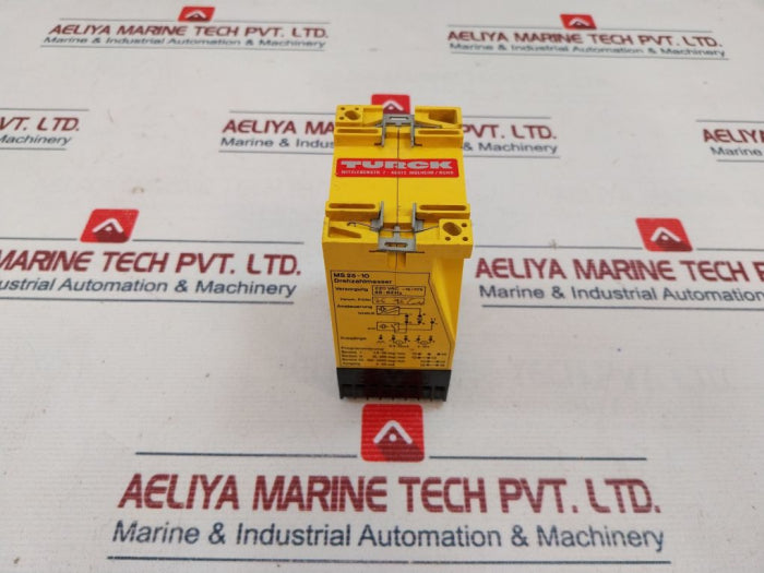 Turck Ms 25-10 Multi Safe Tachometer 220 Vac 4-20ma