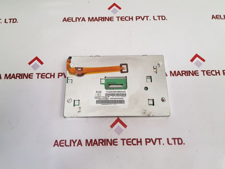 Koe Tx20D26Vm0Aaa Lcd Display Panel Rev A
