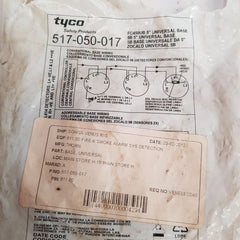 Tyco 517-050-017 5 Inch Universal Base Fits For Fc450Ub