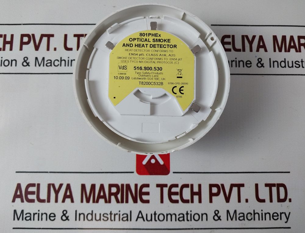 Tyco 801phex Optical Smoke And Heat Detector En54 Pt7 516.800.530